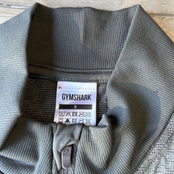 Gymshark SPORT SEAMLESS 1/4 ZIP‎ Grey Small NWT in packaging - Picture 7 of 10